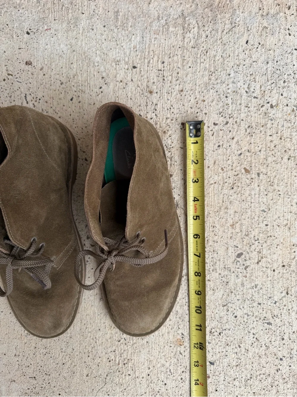 Clarks Bushacre 3 Suede Chukka Desert Boots Extreme Comfort Men Size 8 Sand